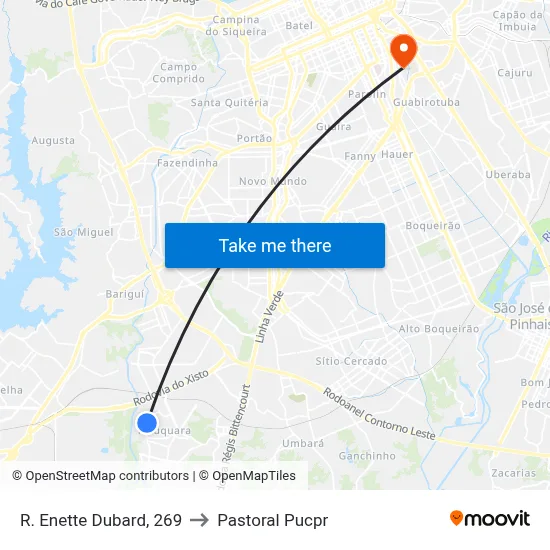 R. Enette Dubard, 269 to Pastoral Pucpr map