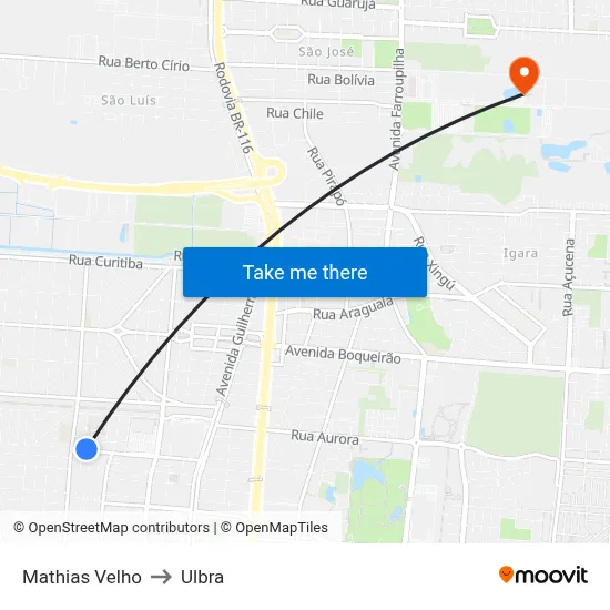 Mathias Velho to Ulbra map