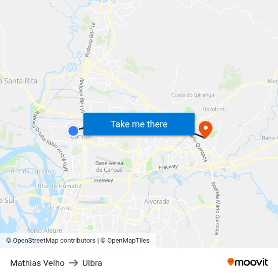 Mathias Velho to Ulbra map