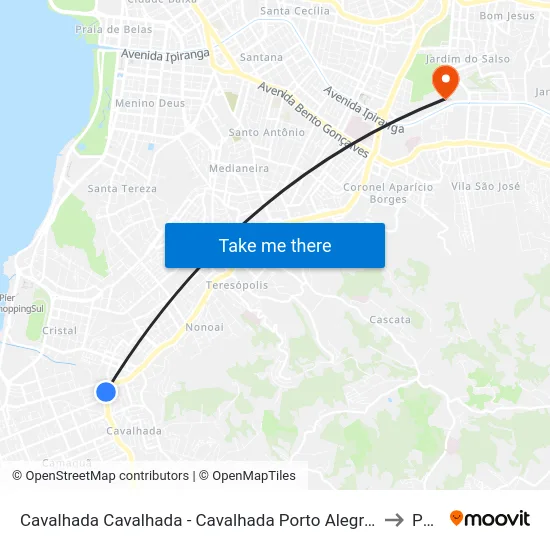Cavalhada Cavalhada - Cavalhada Porto Alegre - Rs 91430-220 Brasil to Pucrs map
