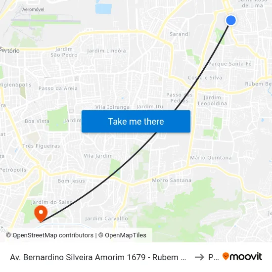 Av. Bernardino Silveira Amorim 1679 - Rubem Berta - Rubem Berta Porto Alegre - Rs 91160-170 Brasil to Pucrs map