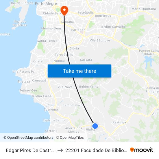 Edgar Pires De Castro - Lojas Quero-Queor to 22201 Faculdade De Biblioteconomia E Comunicação map