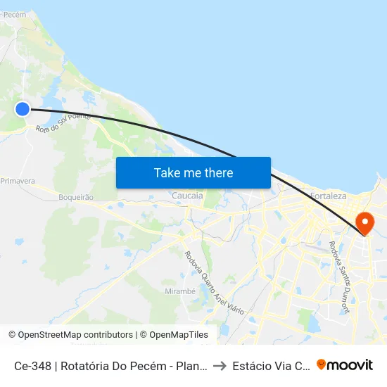 Ce-348 | Rotatória Do Pecém - Planalto Cauipe to Estácio Via Corpvs map