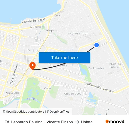 Ed. Leonardo Da Vinci - Vicente Pinzon to Uninta map