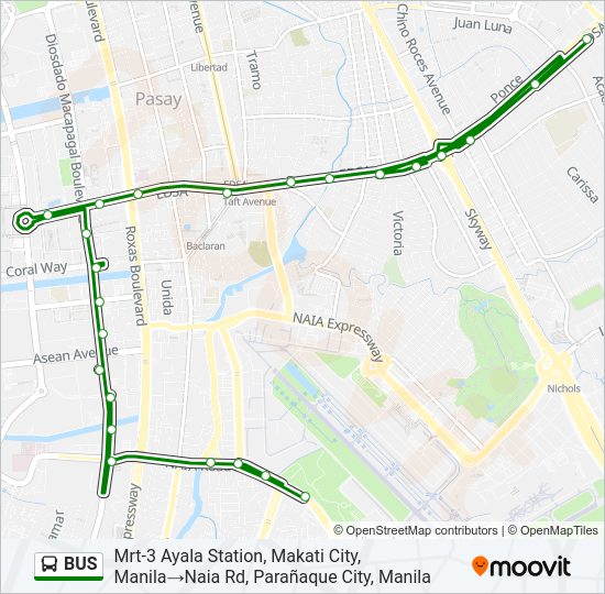 BUS Line Map