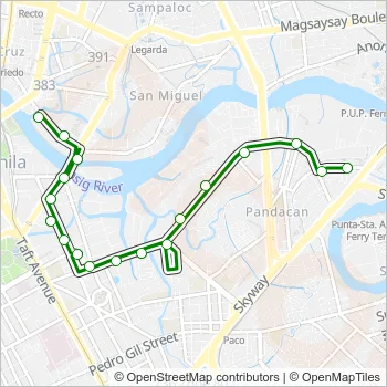 BUS Line Map