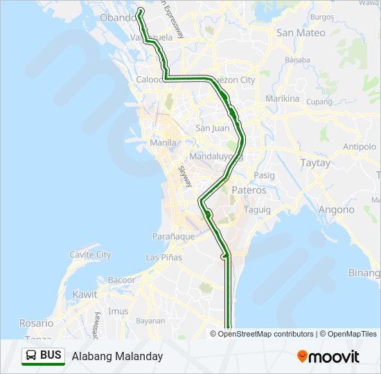 BUS Line Map