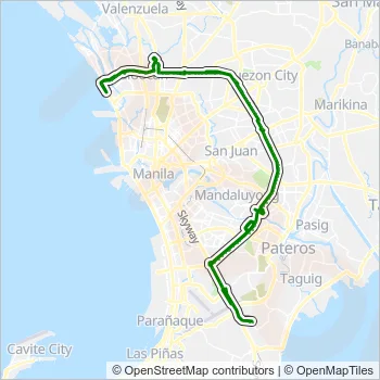BUS Line Map