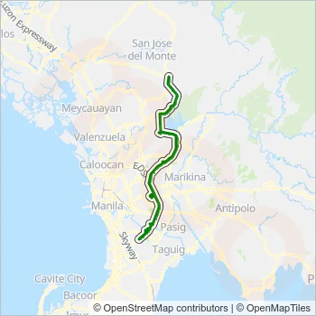 BUS Line Map