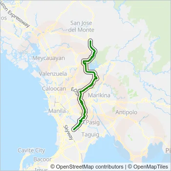 BUS Line Map