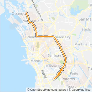 BUS Line Map