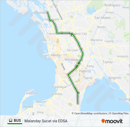 BUS Line Map
