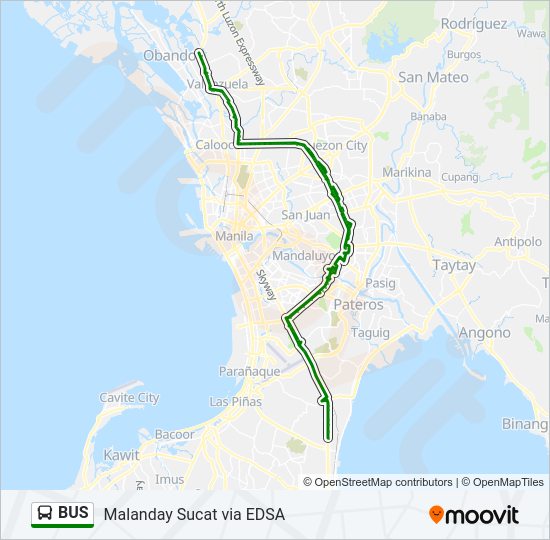 BUS Line Map