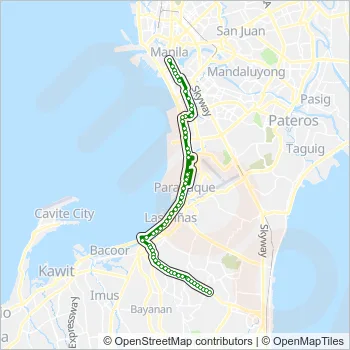 BUS Line Map