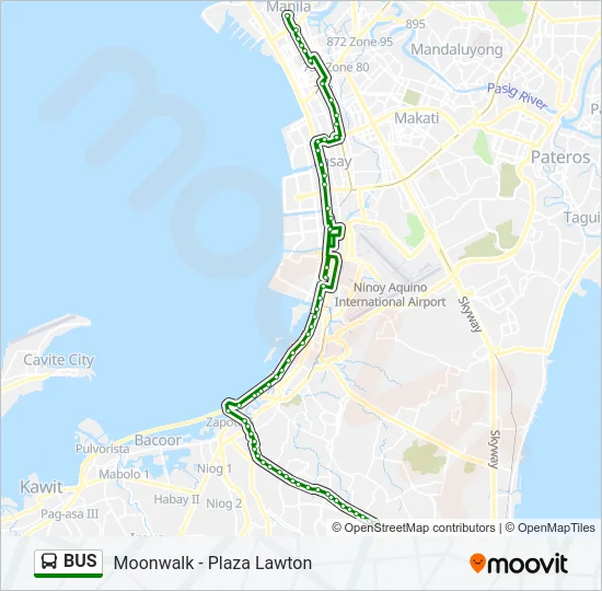 BUS Line Map