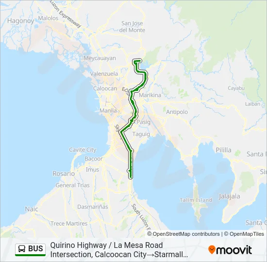 BUS Line Map