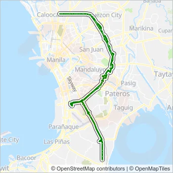 BUS Line Map