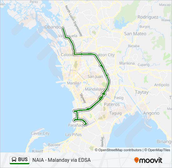 BUS Line Map