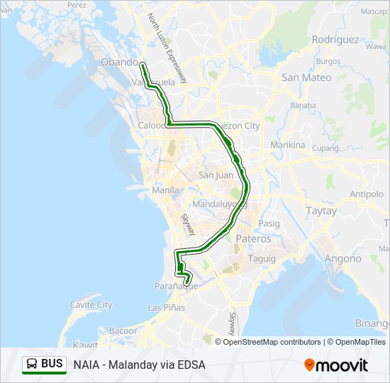 BUS Line Map