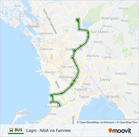 BUS Line Map