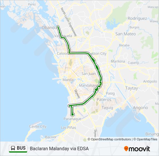 BUS Line Map