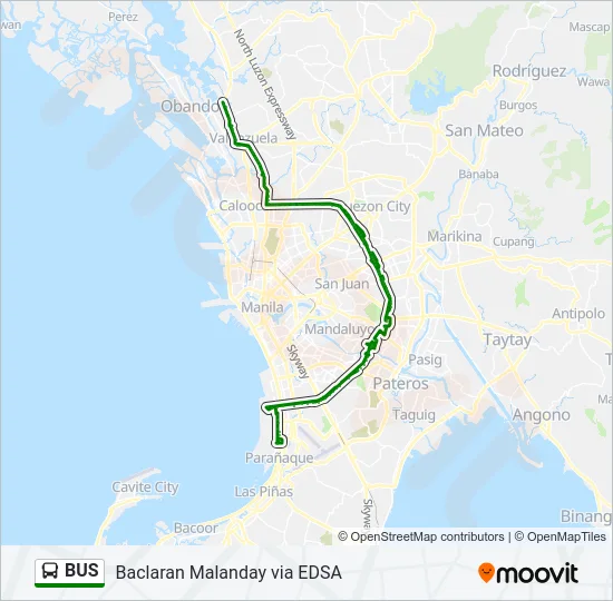 BUS Line Map