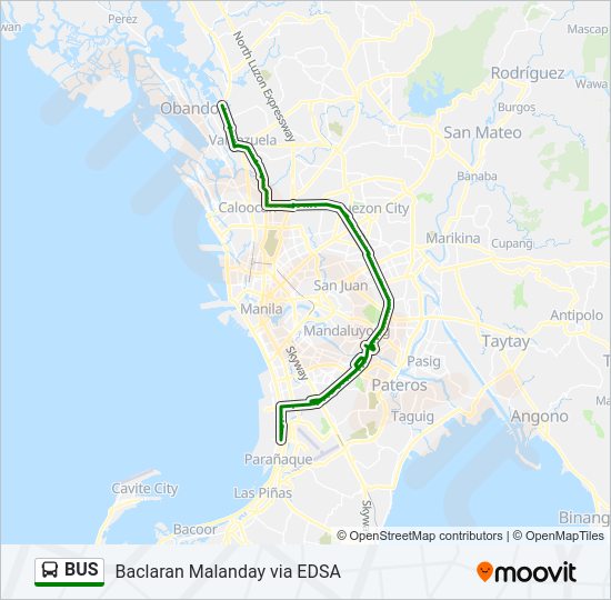 BUS Line Map