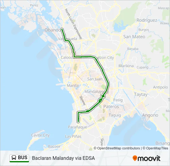 BUS Line Map