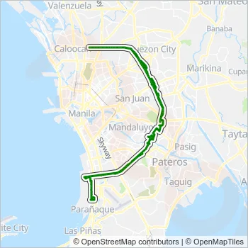 BUS Line Map
