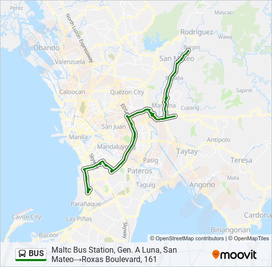 BUS Line Map