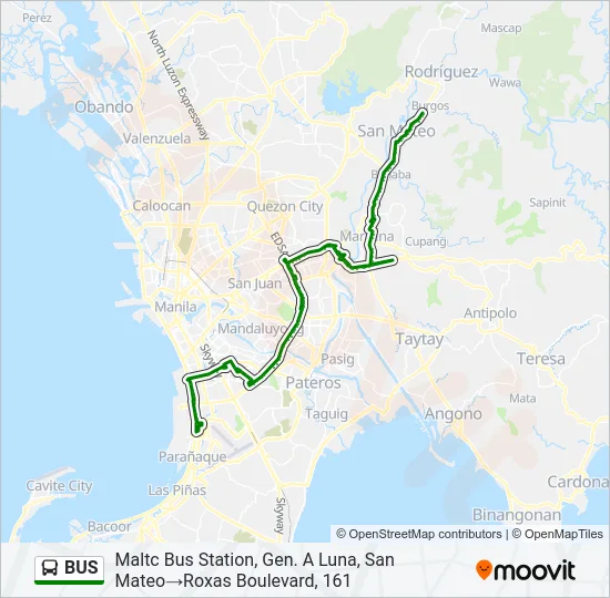 BUS Line Map