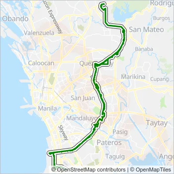 BUS Line Map