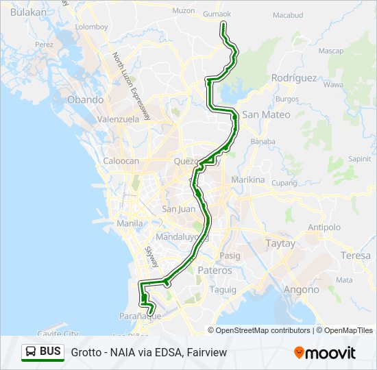 BUS Line Map