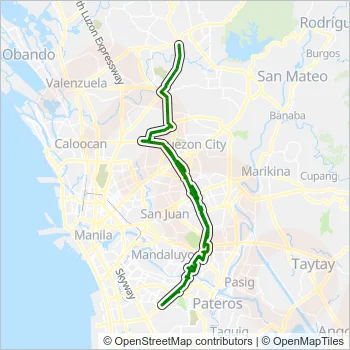 BUS Line Map