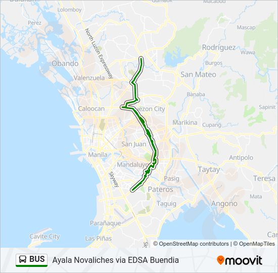 BUS Line Map
