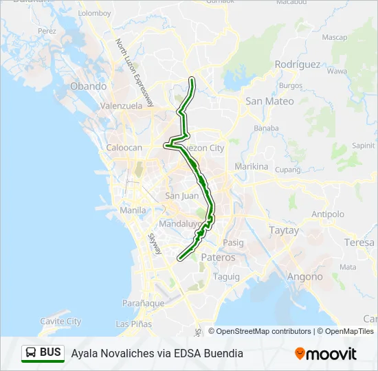 BUS Line Map