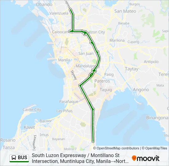 BUS Line Map