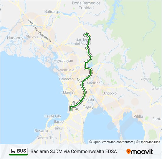 BUS Line Map