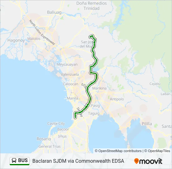 BUS Line Map