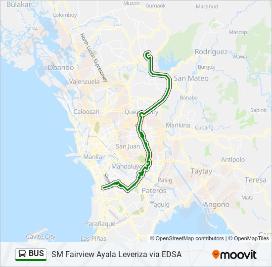 BUS Line Map