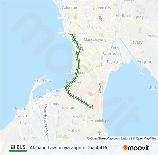 BUS Line Map