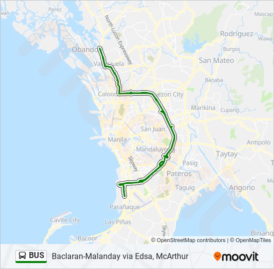 BUS Line Map