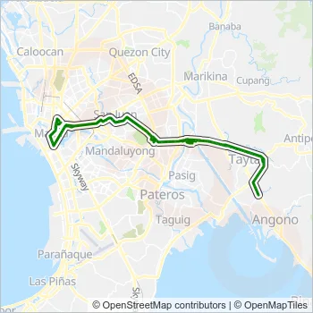 BUS Line Map