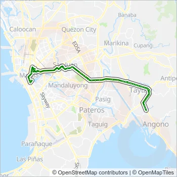 BUS Line Map