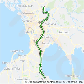 BUS Line Map