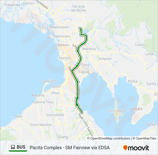 BUS Line Map