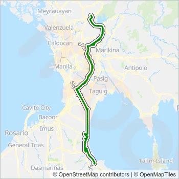 BUS Line Map