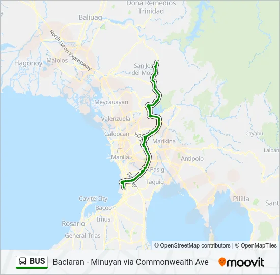BUS Line Map