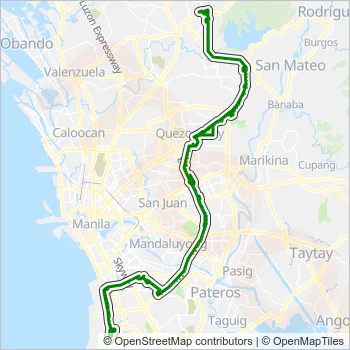 BUS Line Map