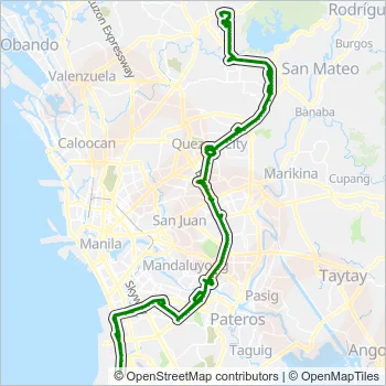 BUS Line Map